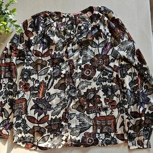 Scotch & Soda Multicolor Floral Blouse